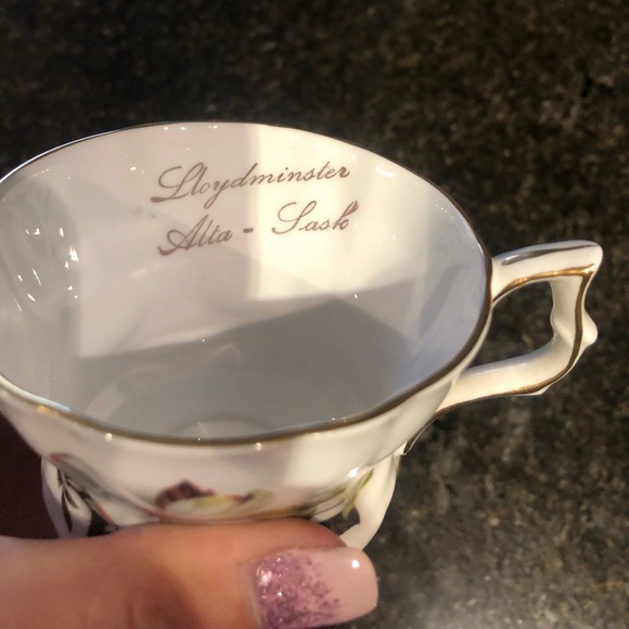 Vintage -Royal Gregg Bone China Teacup and Saucer, Dogwood Patterned Teacup 🇨🇦 - Picture 5 of 8